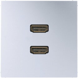 Jung Multimedia-Anschlusssystem 2 x HDMI, Serie LS,...