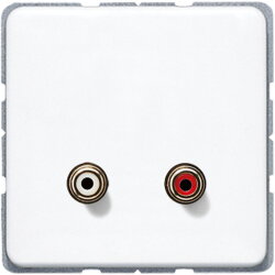 Jung Multimedia-Anschlusssystem Cinch Audio, Serie CD,...