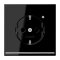 Jung SCHUKO Steckdose, 16 A 250 V ~, mit LED-Orientierungslicht, SAFETY+, Thermoplast, Serie LS, schwarz LS1520-OSWLNW