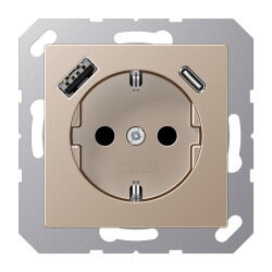 Jung SCHUKO Steckdose 16 A 250 V ~, mit...