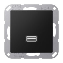 Jung Multimedia-Anschlusssystem USB 2.0, Serie A,...