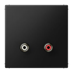 Jung Multimedia-Anschlusssystem Cinch Audio, Serie LS,...