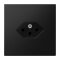 Jung Einfach-Steckdose, Schweizer Norm, Typ 13, Serie LS, graphitschwarz matt LS1520-13SEVSWM