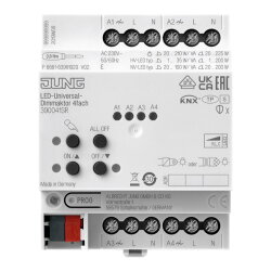 Jung KNX LED-Universal-Dimmaktor, 4fach, AC 110 ... 230 V...