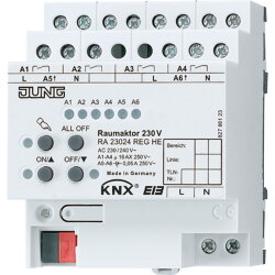 Jung KNX Raumaktor 110-230 V RA23024REGHE