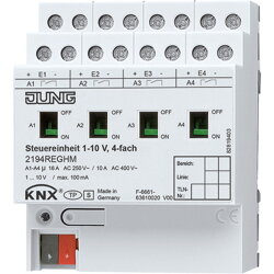 Jung KNX Steuereinheit 1 ? 10 V 4fach...