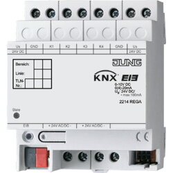 Jung KNX Analogeingang 4fach 2214REGA