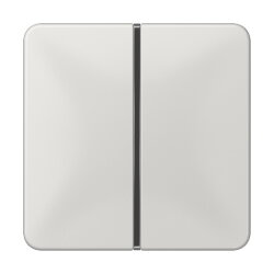 Jung Tastensatz 1fach, F40, Serie CD, lichtgrau CD401TSALG