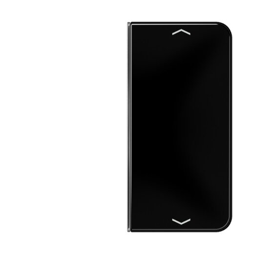 Jung Taste 2fach, mit Pfeilsymbolen, F40, Serie CD, schwarz CD402TSAPSW