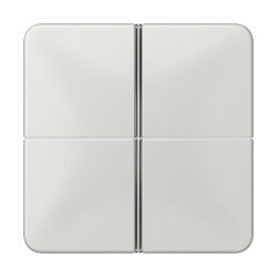 Jung Tastensatz 4fach, F40, Serie CD, lichtgrau CD404TSALG