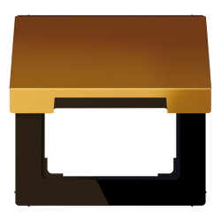 Jung Klappdeckel mit Rückstellfeder, Metall mit...