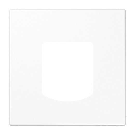 Jung Abdeckung für Ackermann, Typ 74189 A, 74189 L, Serie LS, alpinweiß LS189AWW