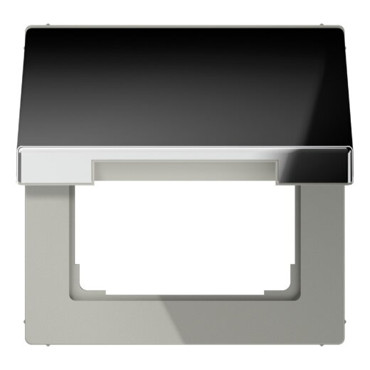 Jung Klappdeckel mit Rückstellfeder, Metall verchromt, Serie LS, glanzchrom GCR2990KL