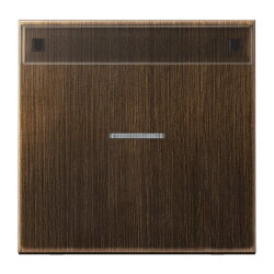 Jung Wippe 1fach mit Lichtleiter, mit Schriftfeld,...