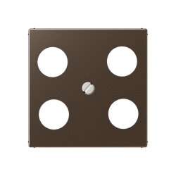 Jung Abdeckung für 4-Loch SAT-TV-Steckdose...