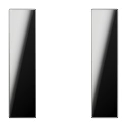 Jung Tastensatz 1fach, F50, Serie LS, glanzchrom GCR2501TSA