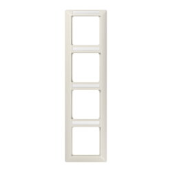 Jung Rahmen 4fach, mit Fenster (sprühnebeldicht),...