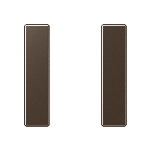 Jung Tastensatz 1fach, F50, Serie A, mokka A501TSAMO