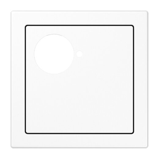 Jung Abdeckung für Zettler VarioLine, Serie 127.xxx Ruftaster, Serie LS, alpinweiß LS927.201WW