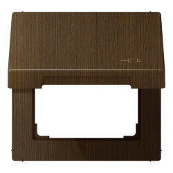 Jung Klappdeckel mit Rückstellfeder, mit Symbol...