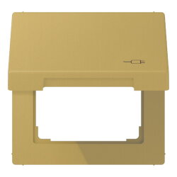 Jung Klappdeckel mit Rückstellfeder, mit Symbol...