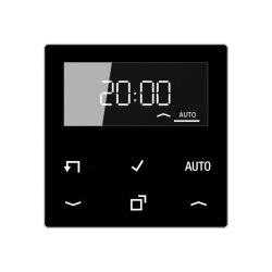 Jung LB-Management Timer-Display, Serie AS/A, schwarz...