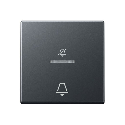 Jung Hotelwippe, Außenstelle, Symbole Nicht stören und Klingel, Serie A, anthrazit matt ACUKO5DANM