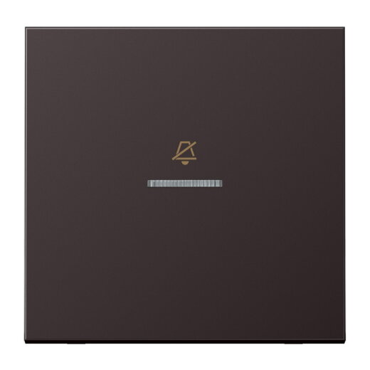 Jung Hotelwippe, Innenstelle, Symbol Nicht stören, Serie LS, dark (lackiertes Aluminium) ALRUKO5DD