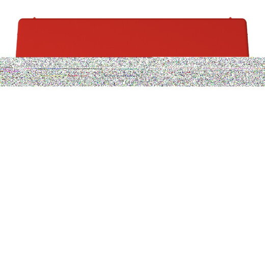 Jung Klappdeckel mit Rückstellfeder, mit Schriftfeld, Thermoplast, Serie LS, rot LS990BFNAKLRT