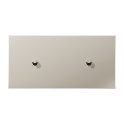 Jung Abdeckung mit Kipphebel, Kegel, 2fach, 2 x 1...