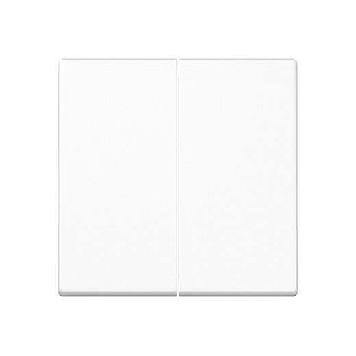 Jung LB-Management Taster 2fach, Thermoplast, Serie A, alpinweiß A1702BFWW