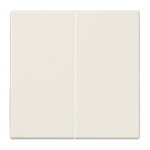 Jung LB-Management Taster 2fach, Duroplast, Serie LS, weiß LS1702