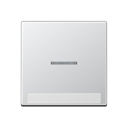 Jung Wippe 1fach mit Lichtleiter, mit Schriftfeld,...