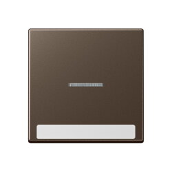 Jung Wippe 1fach mit Lichtleiter, mit Schriftfeld,...