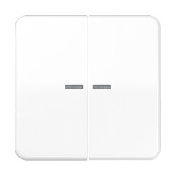 Jung Wippe mit Lichtleiter für Taster 2fach,...