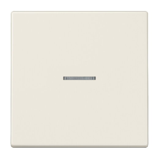 Jung Wippe mit Lichtleiter für Taster 1fach, Duroplast, Serie LS, weiß LS101KO5