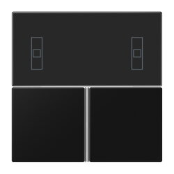 Jung Tastensatz 3fach, F40 Raumcontroller, Serie LS,...