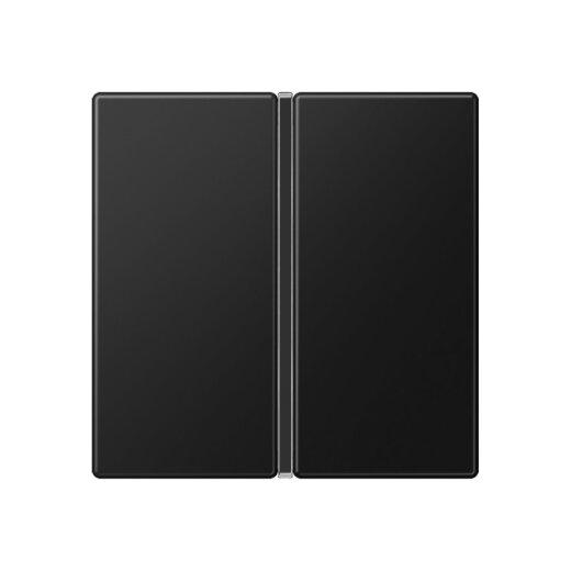 Jung Tastensatz 1fach, F40, Serie A, graphitschwarz matt A401TSASWM