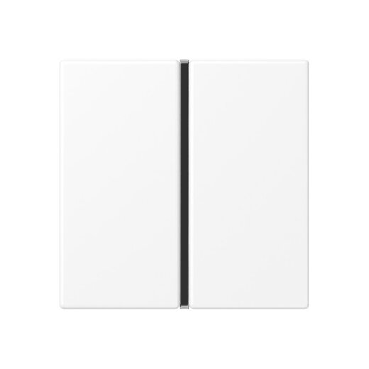 Jung Tastensatz 1fach, F40, Serie A, schneeweiß matt A401TSAWWM