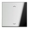 Jung Wippe, mit Pfeilsymbolen für Taster 1fach, Metall verchromt, Serie LS, glanzchrom GCR101P