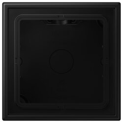 Jung Aufputz-Kappe 1fach, Serie LS, graphitschwarz matt...