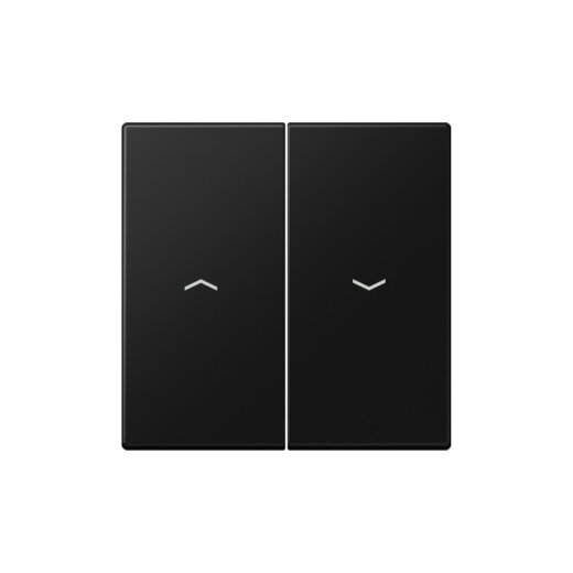 Jung Wippe 2fach, mit Pfeilsymbolen, Serie LS, graphitschwarz matt LS995PSWM