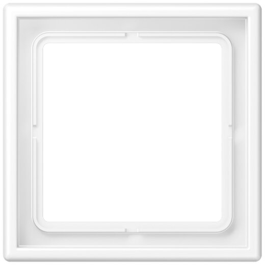 Jung Rahmen 1fach, LS 990, schneeweiß matt LS981WWM
