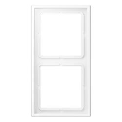 Jung Rahmen 2fach, LS 990, schneeweiß matt...