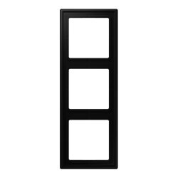 Jung Rahmen 3fach, LS 990, graphitschwarz matt LS983SWM