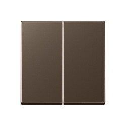 Jung Wippe für Taster 2fach, Serie A, mokka A102MO