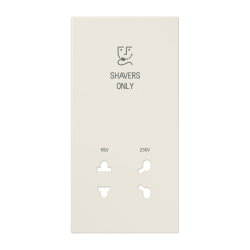 Jung Abdeckung 1fach, Shavers only, Duroplast, Serie LS,...