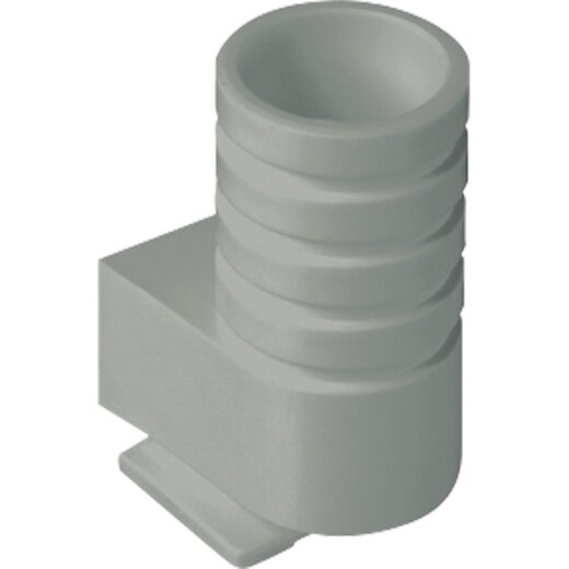 Jung Einführungsschieber für Rohr mit Außendurchmesser bis 16 mm, Thermoplast, steingrau 13SG