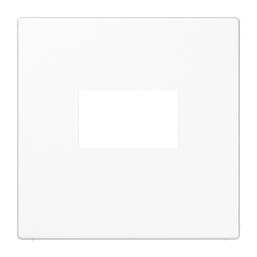 Jung Abdeckung für USB-Ladegerät, (gerastet), Serie LS, alpinweiß LS1969USBWW