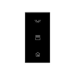 Jung Abdeckung in Tastenfarbe, F50, Serie AS/A, schwarz...